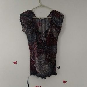 Synched waist Blouse